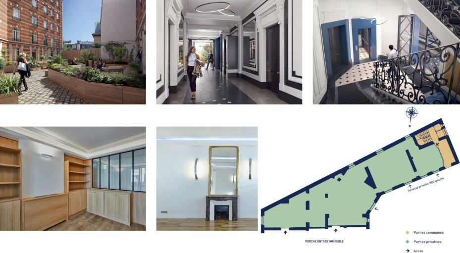 Bureau Paris 163m² Location bureau Paris OLBUR2532799 10